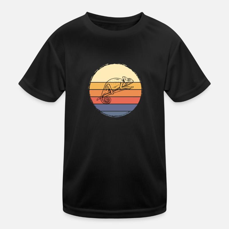 Chameleon Reptilien Terrarium Kinder Funktions-T-Shirt