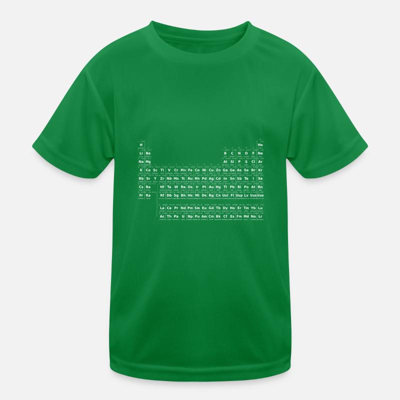 Tableau périodique T-shirt sport Enfant