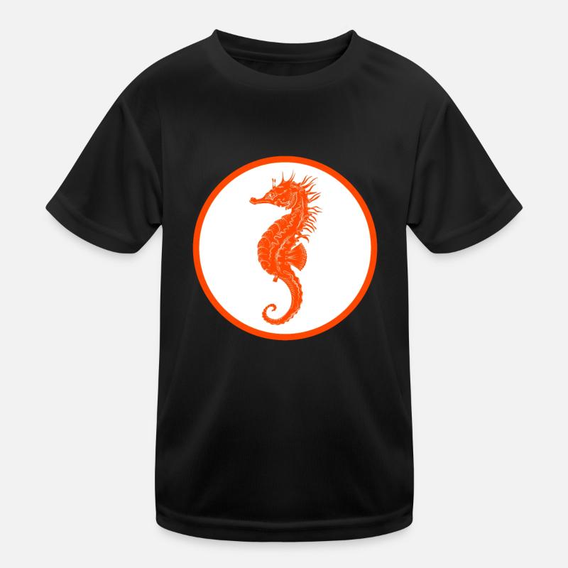 Seepferdchen Frühschwimmer Freischwimmer Abzeichen Kinder Funktions-T-Shirt