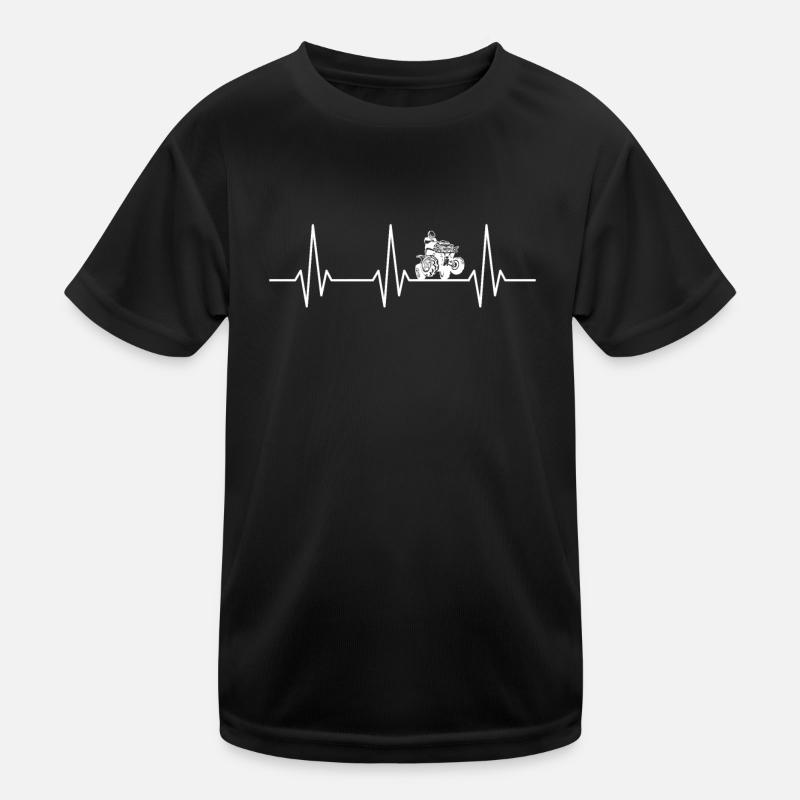 Heartbeat Quad T-shirt sport Enfant