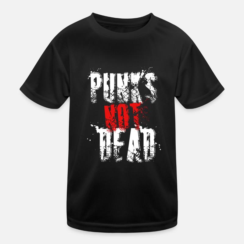 Punk is not Dead Punks Rock Punker Rockmusik T-shirt sport Enfant