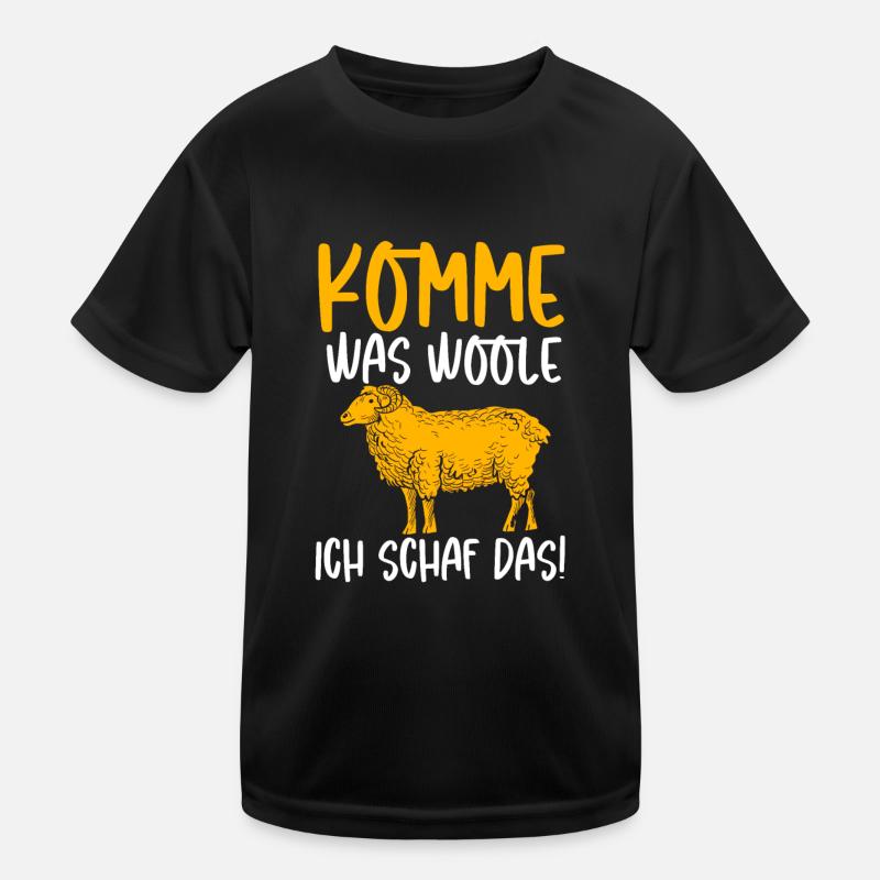 Come what do I want sheep that! Kids Functional T-Shirt