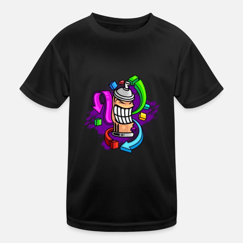 Graffiti Kunst Street Art Hip Hop Graffito T-shirt sport Enfant