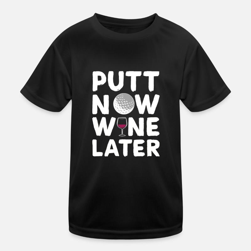 Golf Golfer Golfer Golfer Golf Course Kids Functional T-Shirt