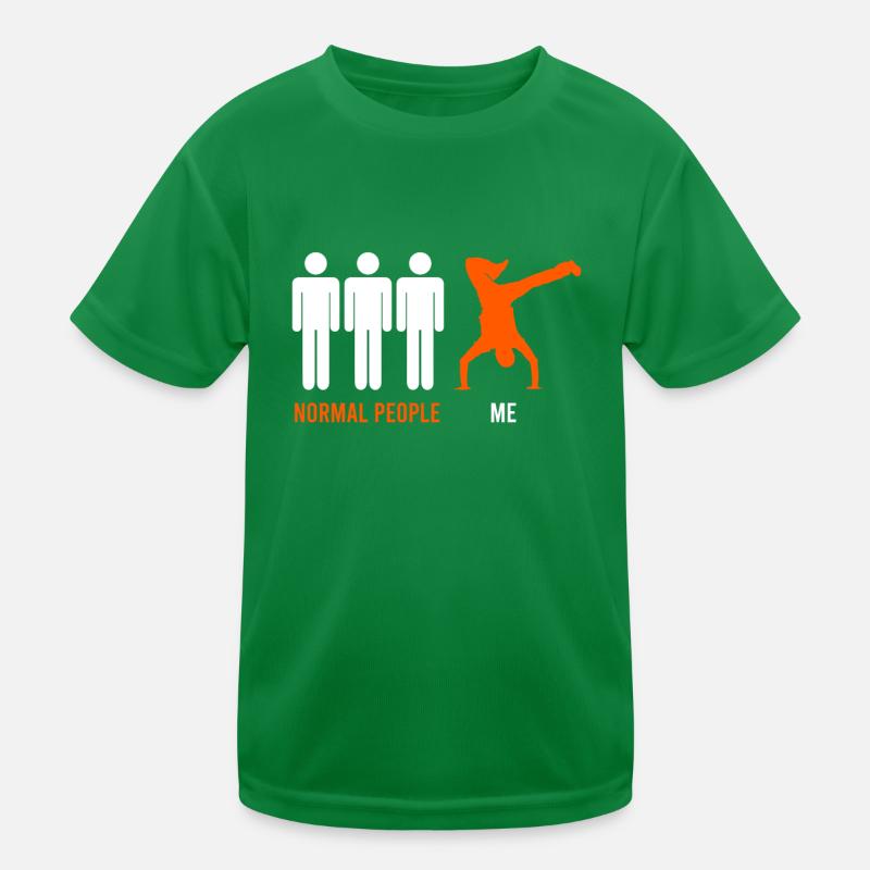 Breakdancer lustiger Spruch Urban Dance Symbol Kinder Funktions-T-Shirt