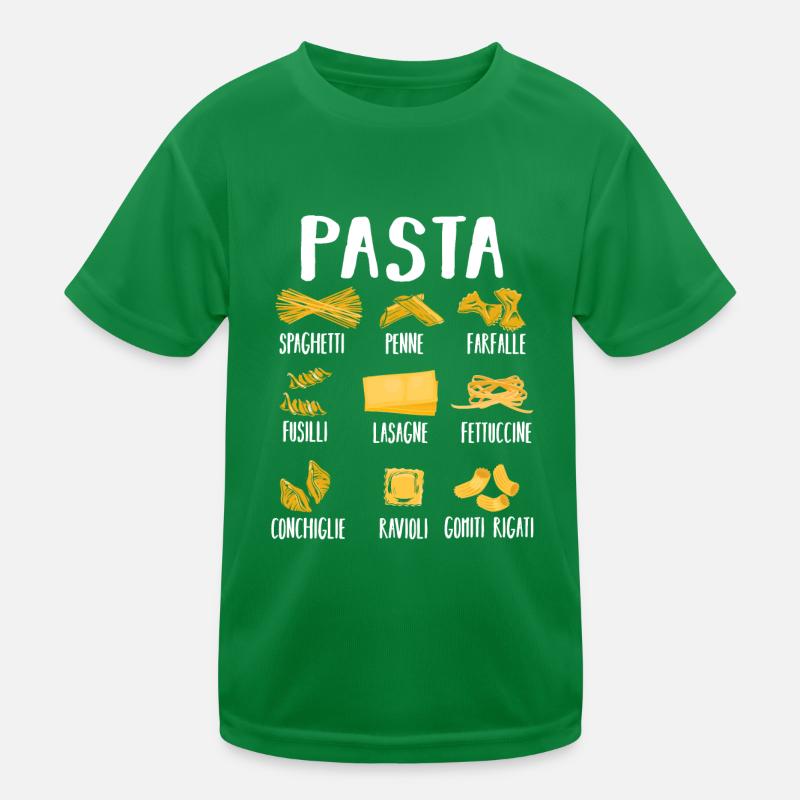pasta Kids Functional T-Shirt