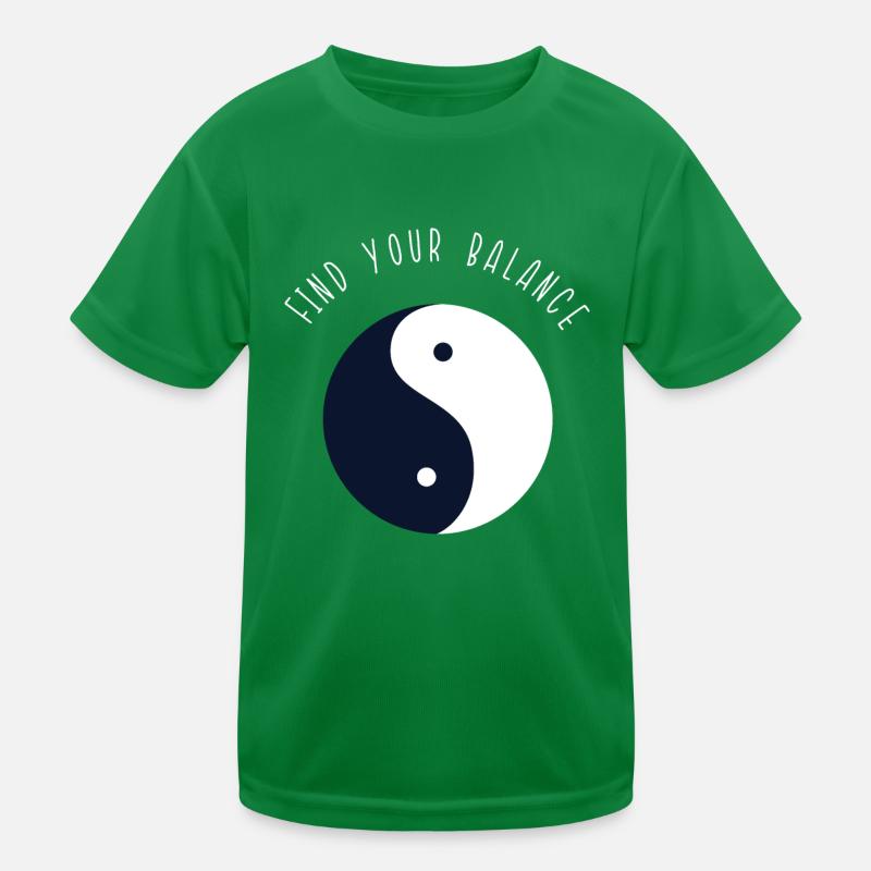 Yin and Yang Kids Functional T-Shirt