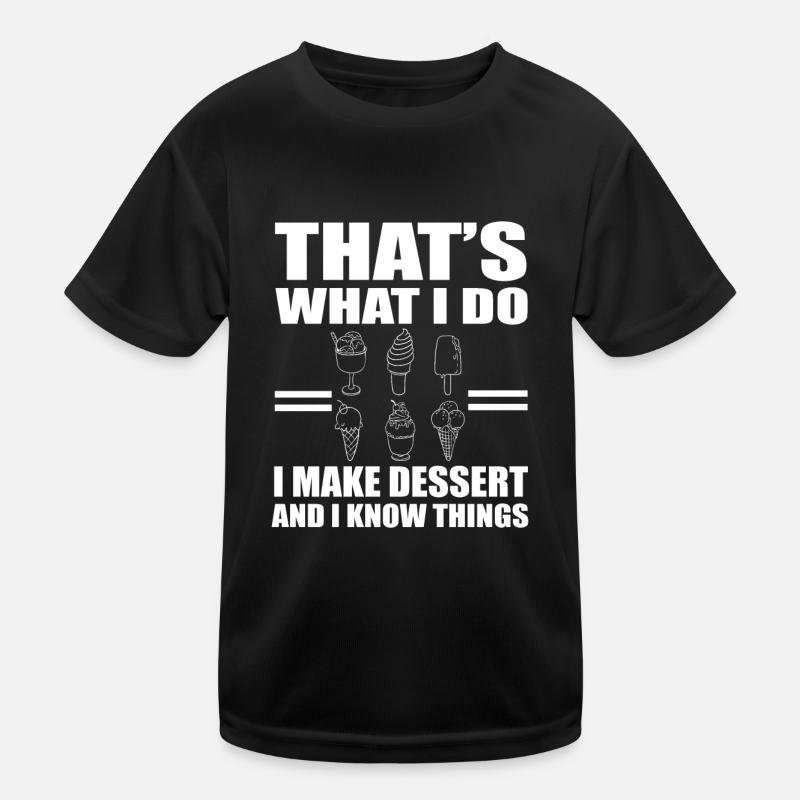 Dessert Kids Functional T-Shirt