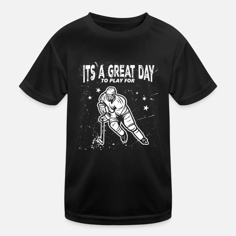 Hockey, Eishockey, Kinder Funktions-T-Shirt