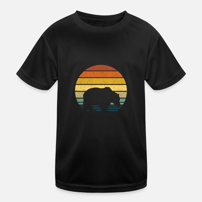 Bär Kinder Funktions-T-Shirt
