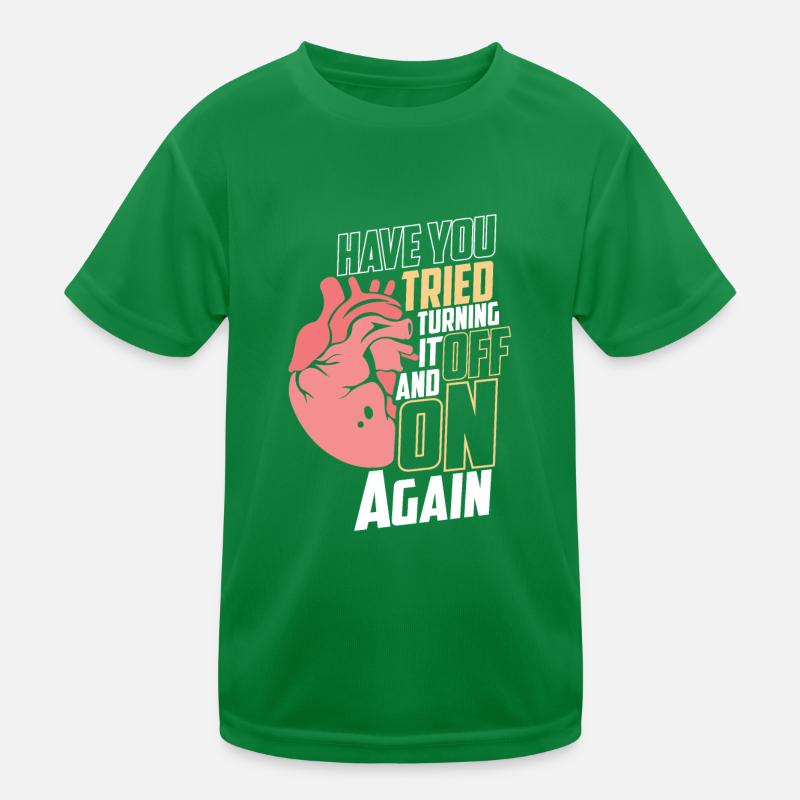 Infarctus du myocarde Chirurgie cardiaque Pacemaker T-shirt sport Enfant