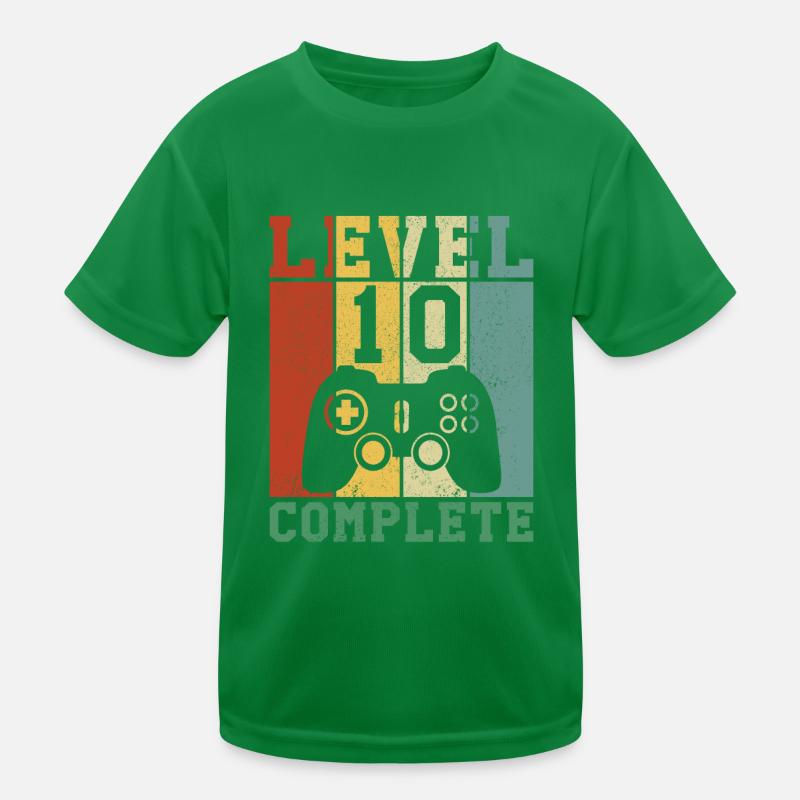 10 Anniversaire Niveau 10 complete T-shirt sport Enfant