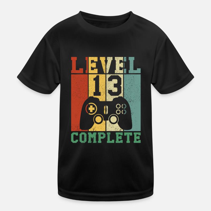 13 anniversaire Niveau 13 complete T-shirt sport Enfant
