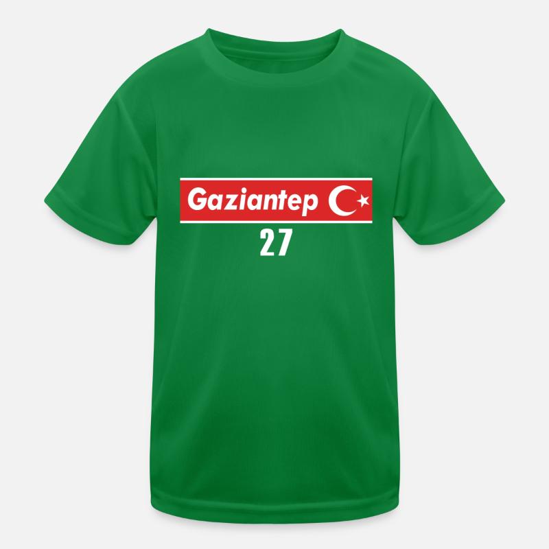 27 Gaziantep Plaque d’immatriculation turque en cadeau T-shirt sport Enfant