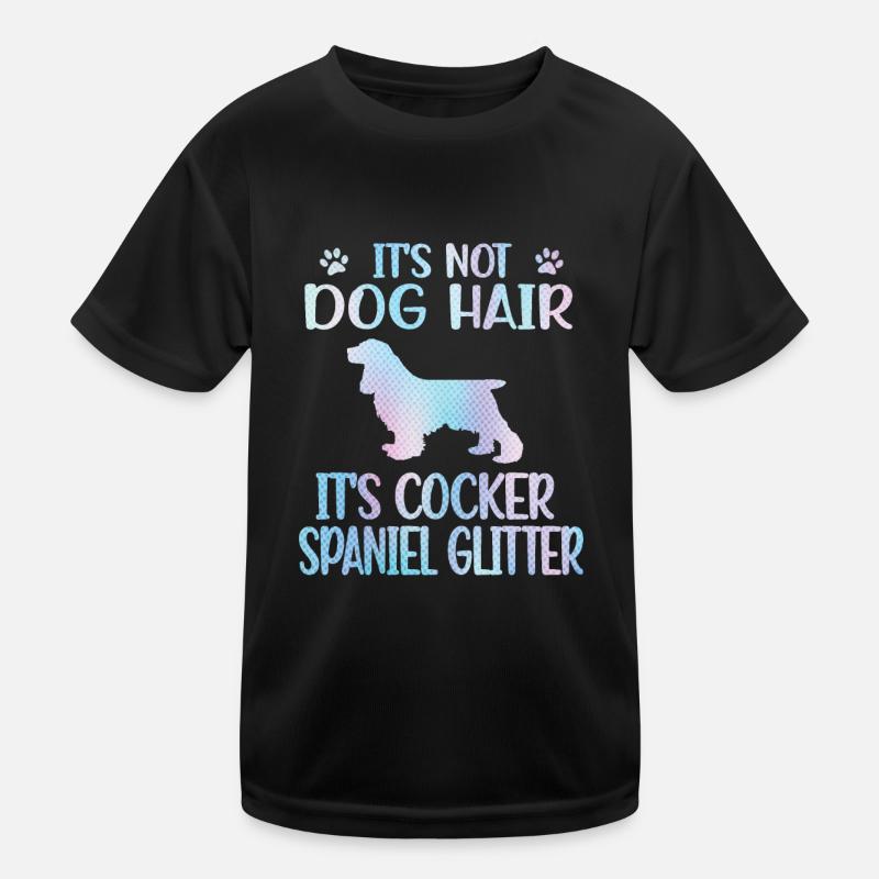 Cocker Épagneul Cocker propriétaire de l’épagneul T-shirt sport Enfant