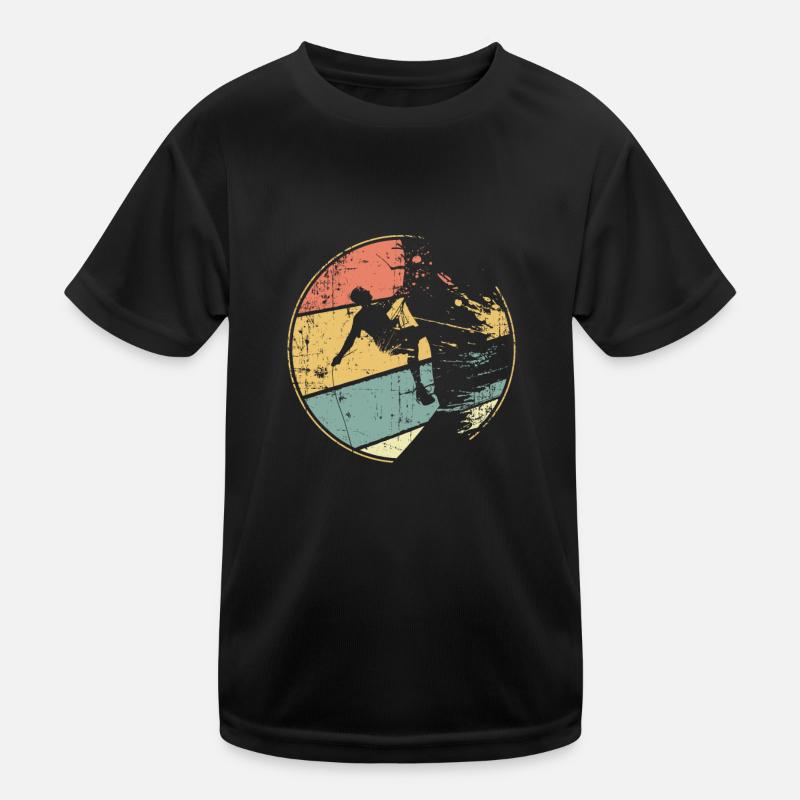 Climber Climbing vintage Kids Functional T-Shirt