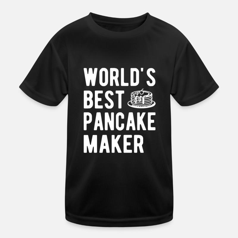 Bester Pfannkuchen Bäcker Eierkuchen Palatschinken Kinder Funktions-T-Shirt
