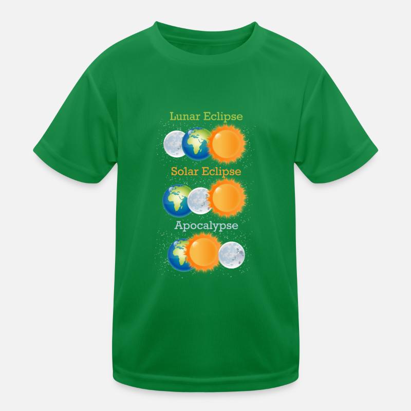 Éclipse de lune Éclipse Apocalypse T-shirt sport Enfant