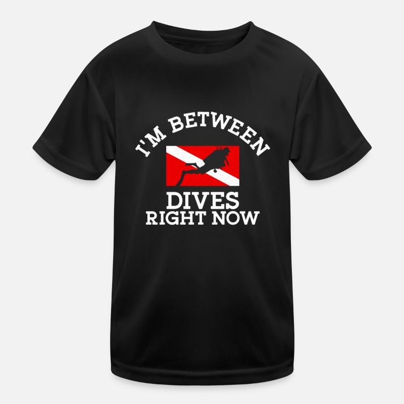 Scuba Diving Diver Down Dive Flag T-shirt sport Enfant