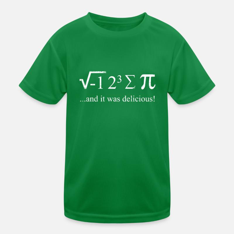 Mathematiker Witz Mathe Spruch I ate some Pie Kinder Funktions-T-Shirt