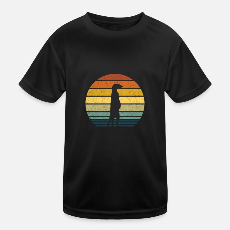 Erdmännchen Kinder Funktions-T-Shirt