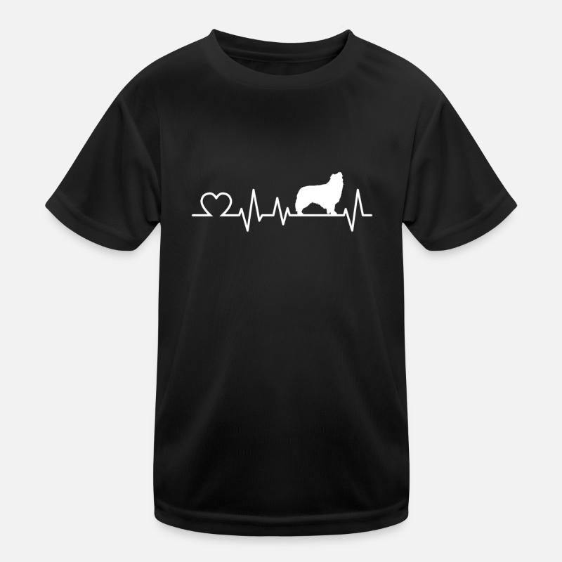 Caucase Owtcharka Rythme cardiaque Caucase T-shirt sport Enfant