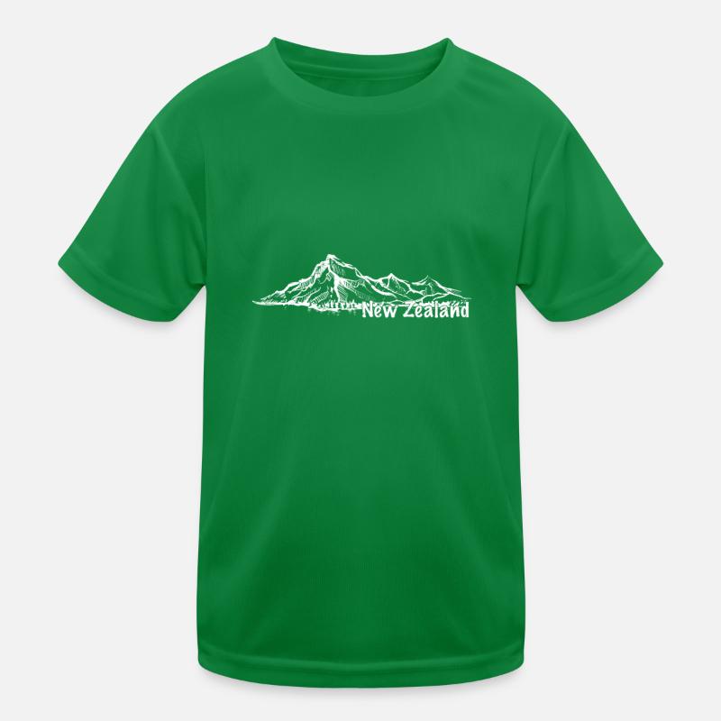 Neuseeland Kinder Funktions-T-Shirt