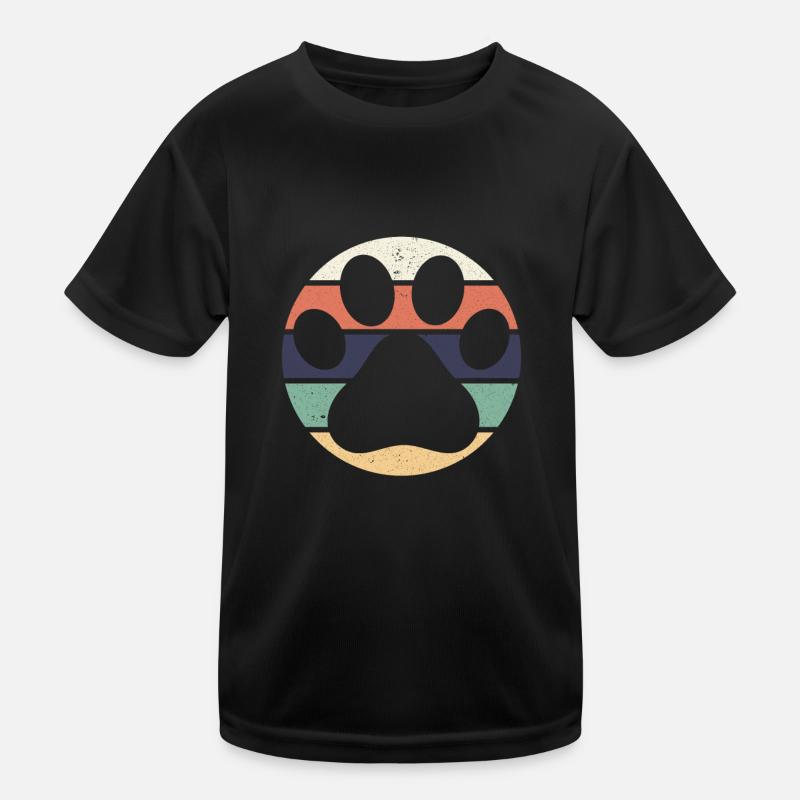 Hund und Katze - Ein Herz und Vier Pfoten Kinder Funktions-T-Shirt