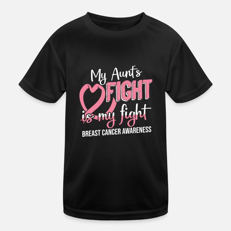 Survivor Brustkrebs Bewusstsein Kinder Funktions-T-Shirt