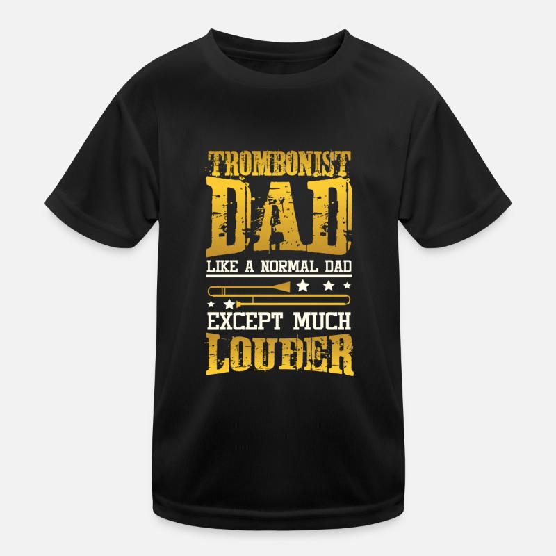 Trombone Papa Kids Functional T-Shirt