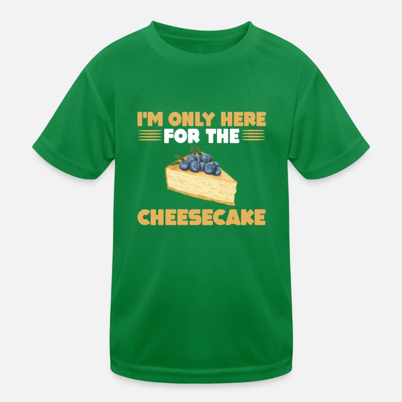 Cheesecake Gift Kids Functional T-Shirt
