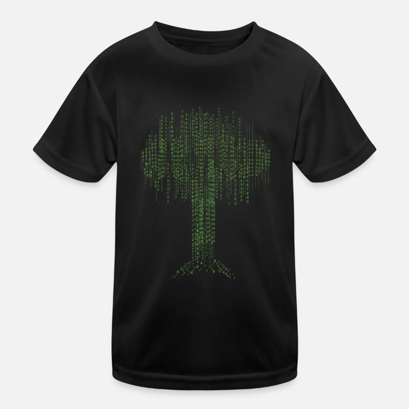 Binärbaum Codierung Computer Programmierer Kinder Funktions-T-Shirt