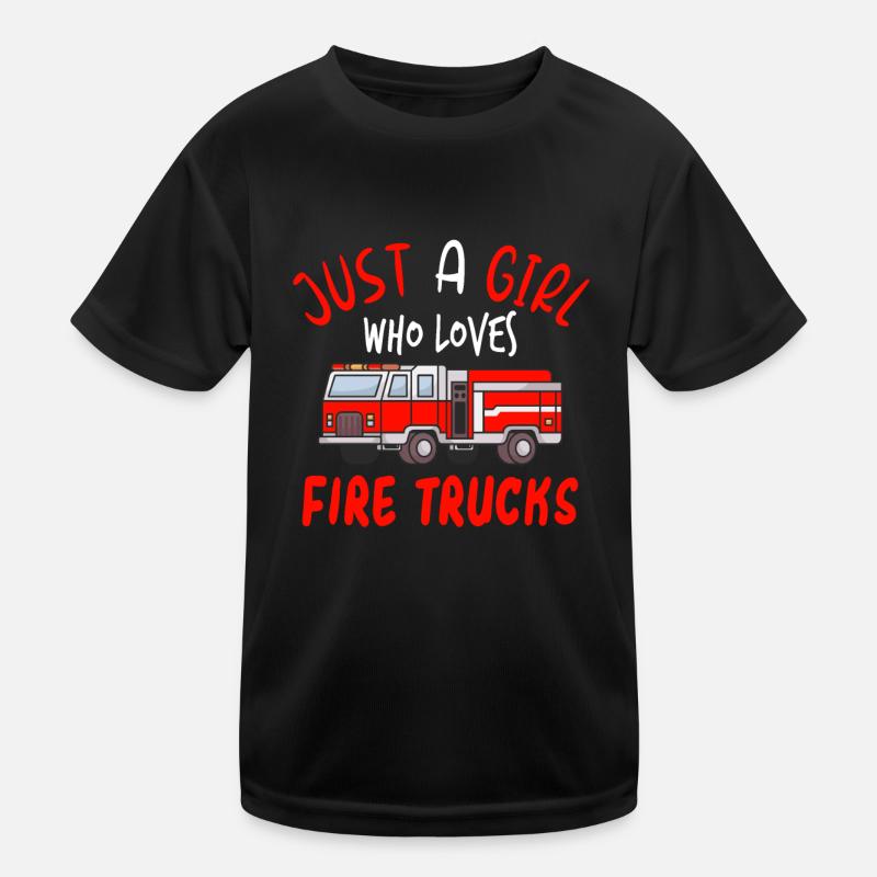 Firefighter Firefighter Firefighter Gift Kids Functional T-Shirt