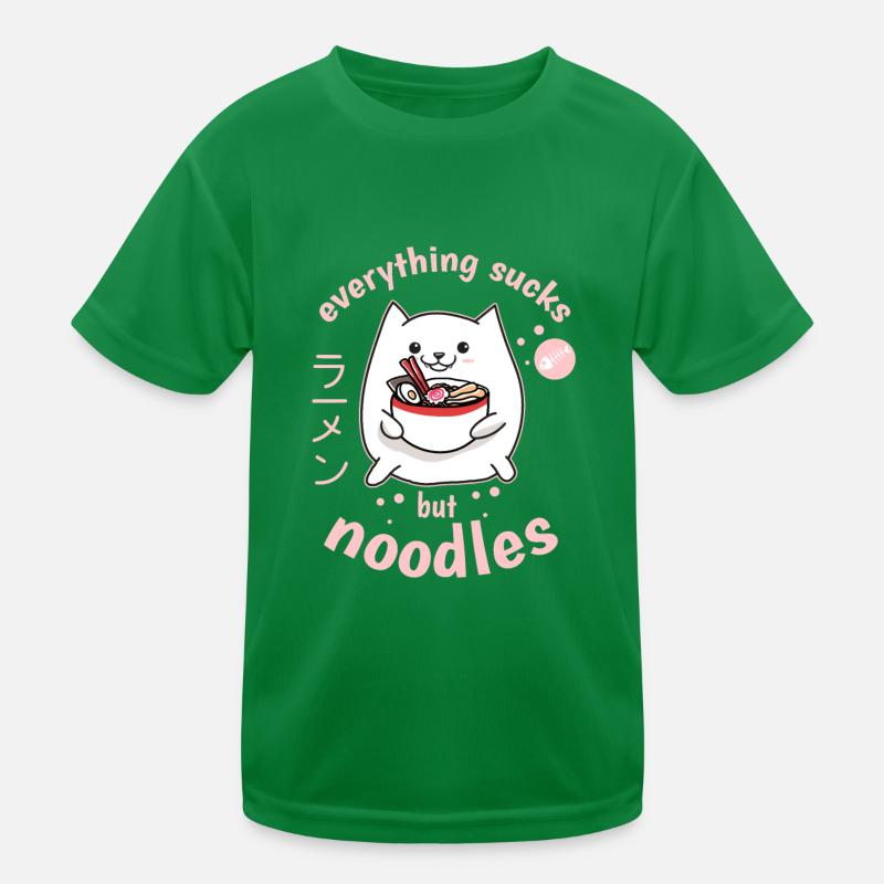 Tout est stupide à part les nouilles T-shirt sport Enfant