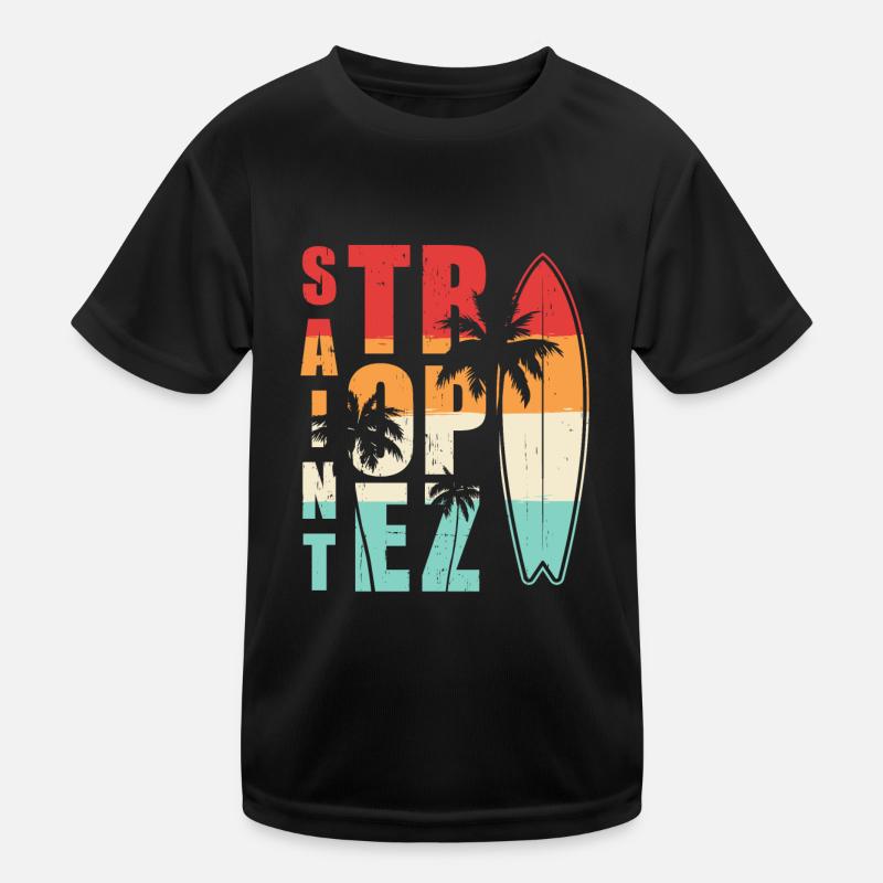 Saint Tropez Surfing Summer T-shirt sport Enfant