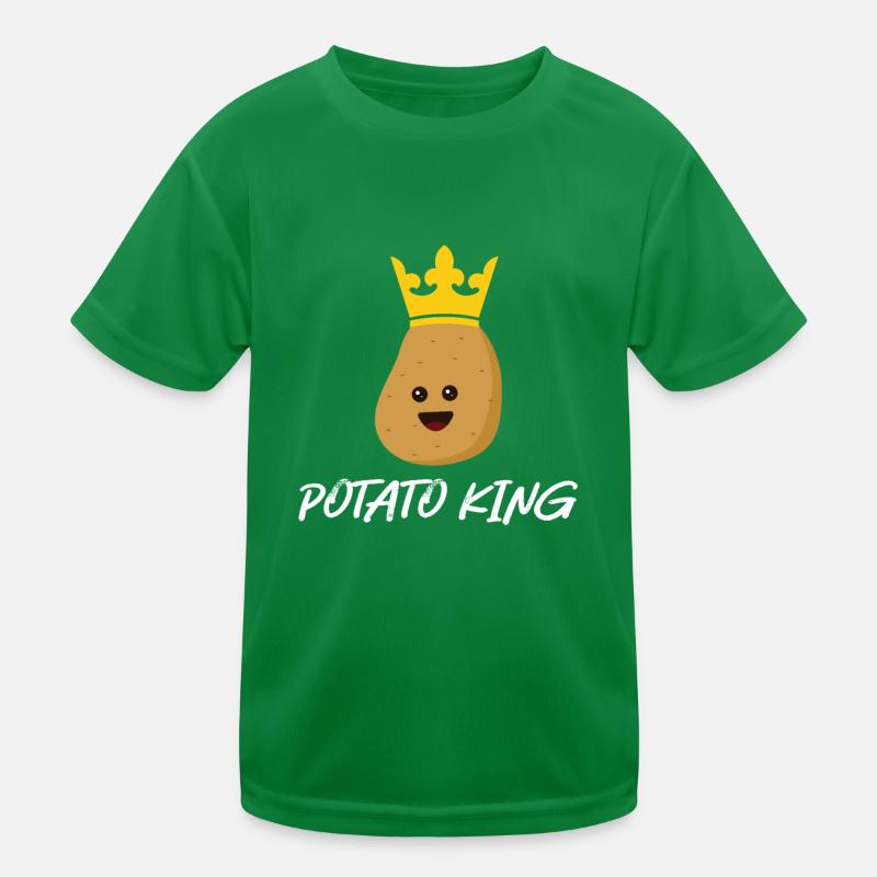 Potato King Gift Kids Functional T-Shirt