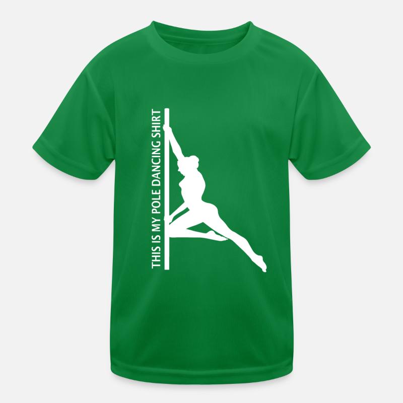 This Is My Pole Dancing Shirt Pole Dance Tänzerin Kinder Funktions-T-Shirt