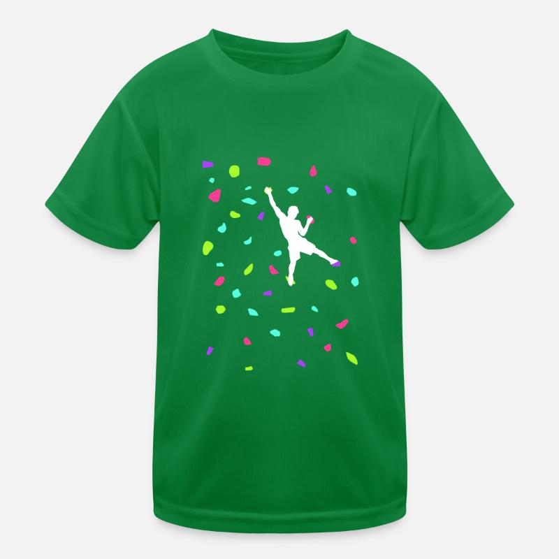 Climbing handles Climbing Bouldering Bouldering Hall Kids Functional T-Shirt