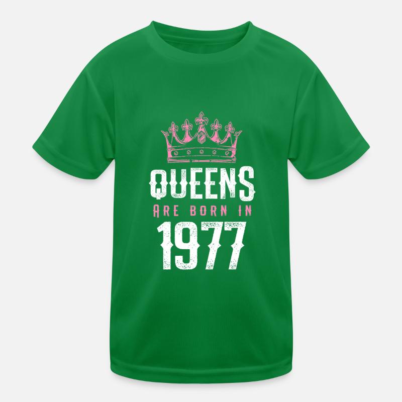 born en 1977 T-shirt sport Enfant