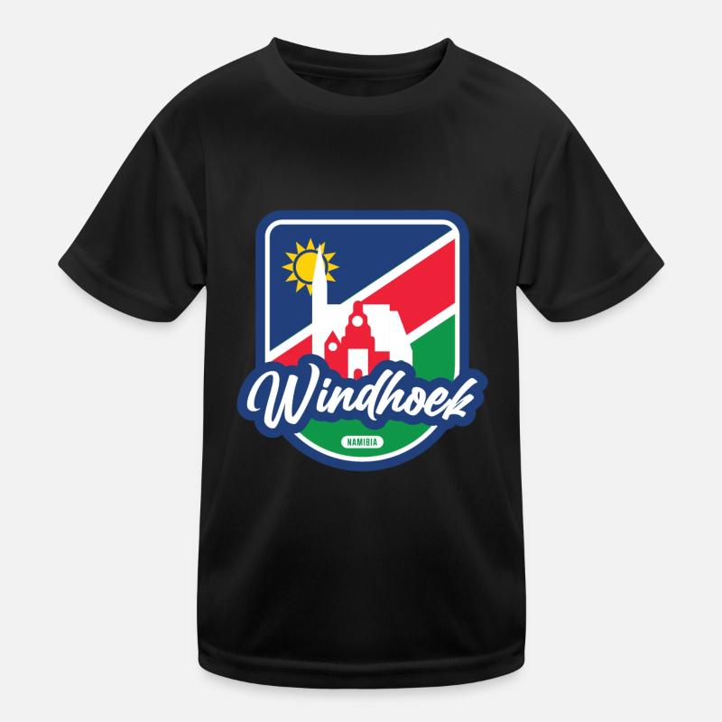 Windhoek - Namibia Kids Functional T-Shirt