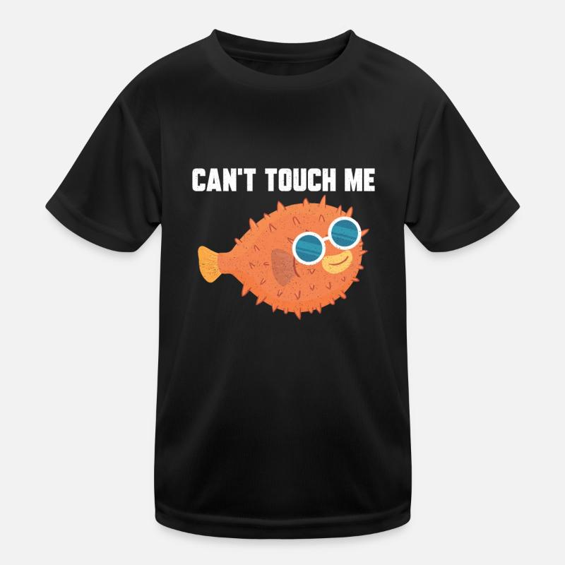 Puffer fish Buffer fish Fish Balloon fish Fish Kids Functional T-Shirt