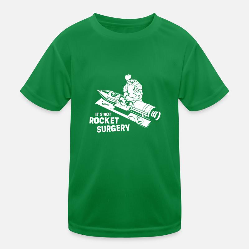 Its Not Rocket Surgery Pas de science des missiles T-shirt sport Enfant