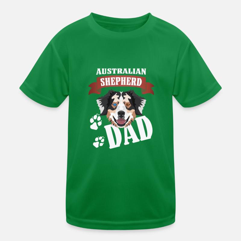 Australian Shepherd Dad, Hundepa T-shirt sport Enfant