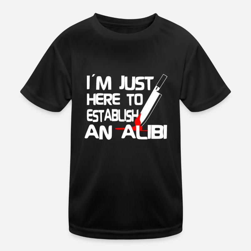 True Crime Detective Serial Killer Documentaries Kinder Funktions-T-Shirt
