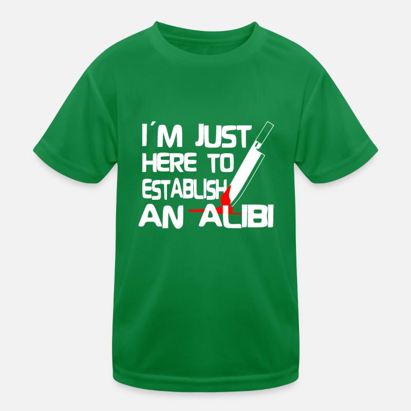 True Crime Detective Serial Killer Documentaries Kids Functional T-Shirt