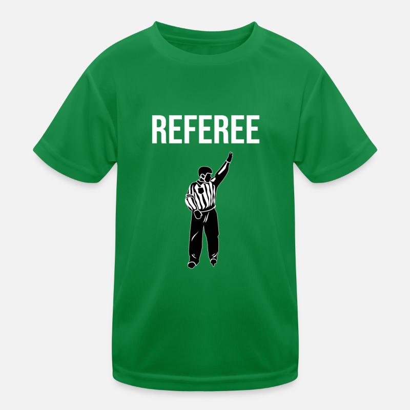 Referee - Eishockey Schiedsrichter Kinder Funktions-T-Shirt