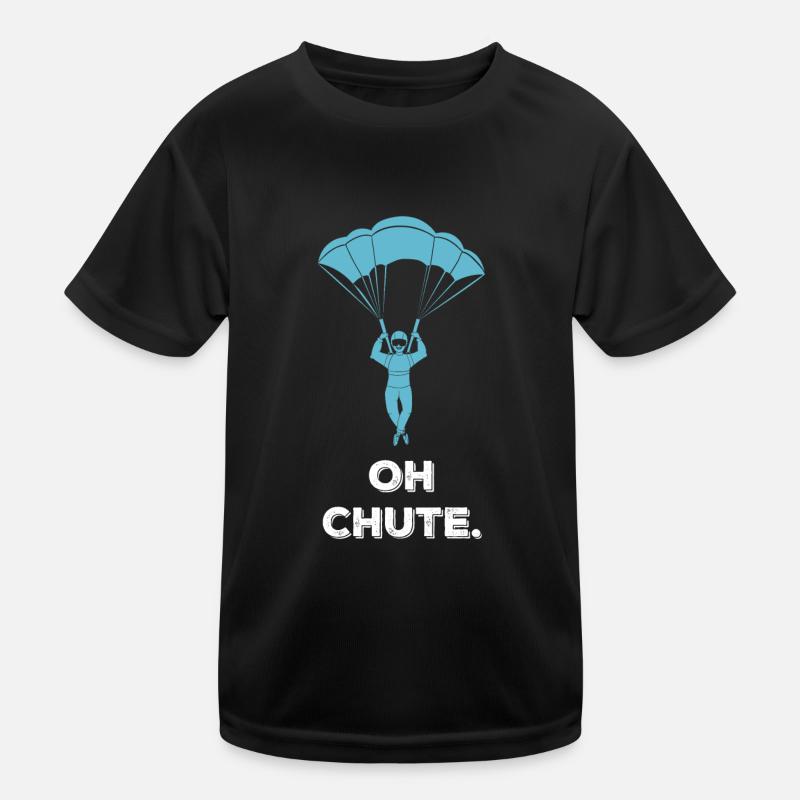 Parachute parachute parapente T-shirt sport Enfant