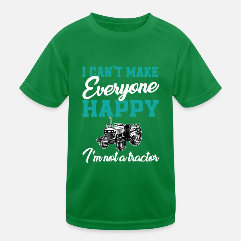 Tractor Kids Functional T-Shirt
