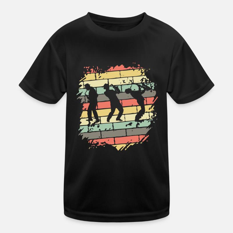 Saxophon Saxophonist Jazz Kinder Funktions-T-Shirt