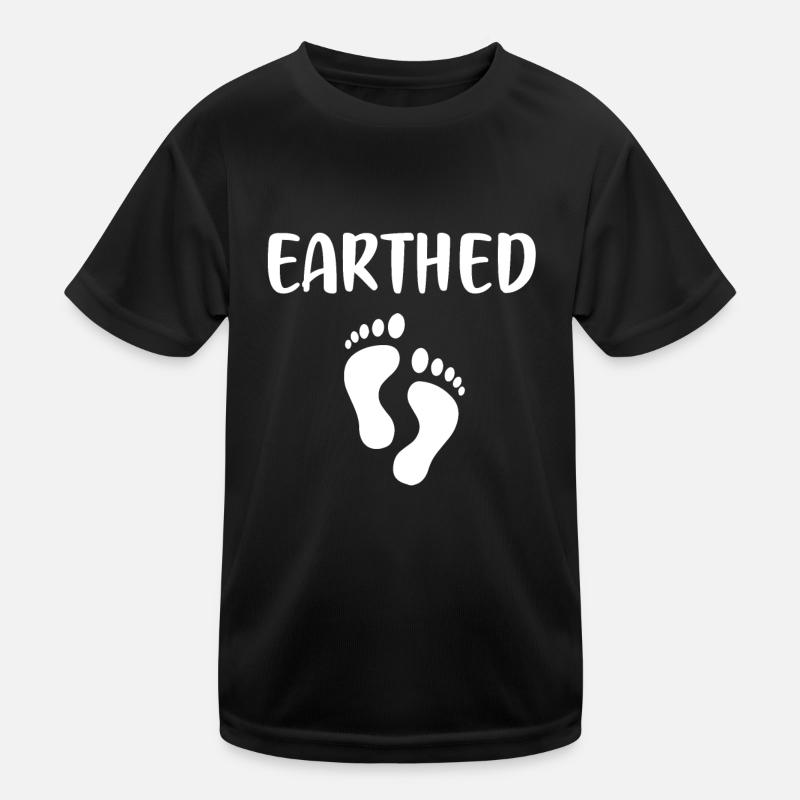 Earthed By Earthing Kids Functional T-Shirt